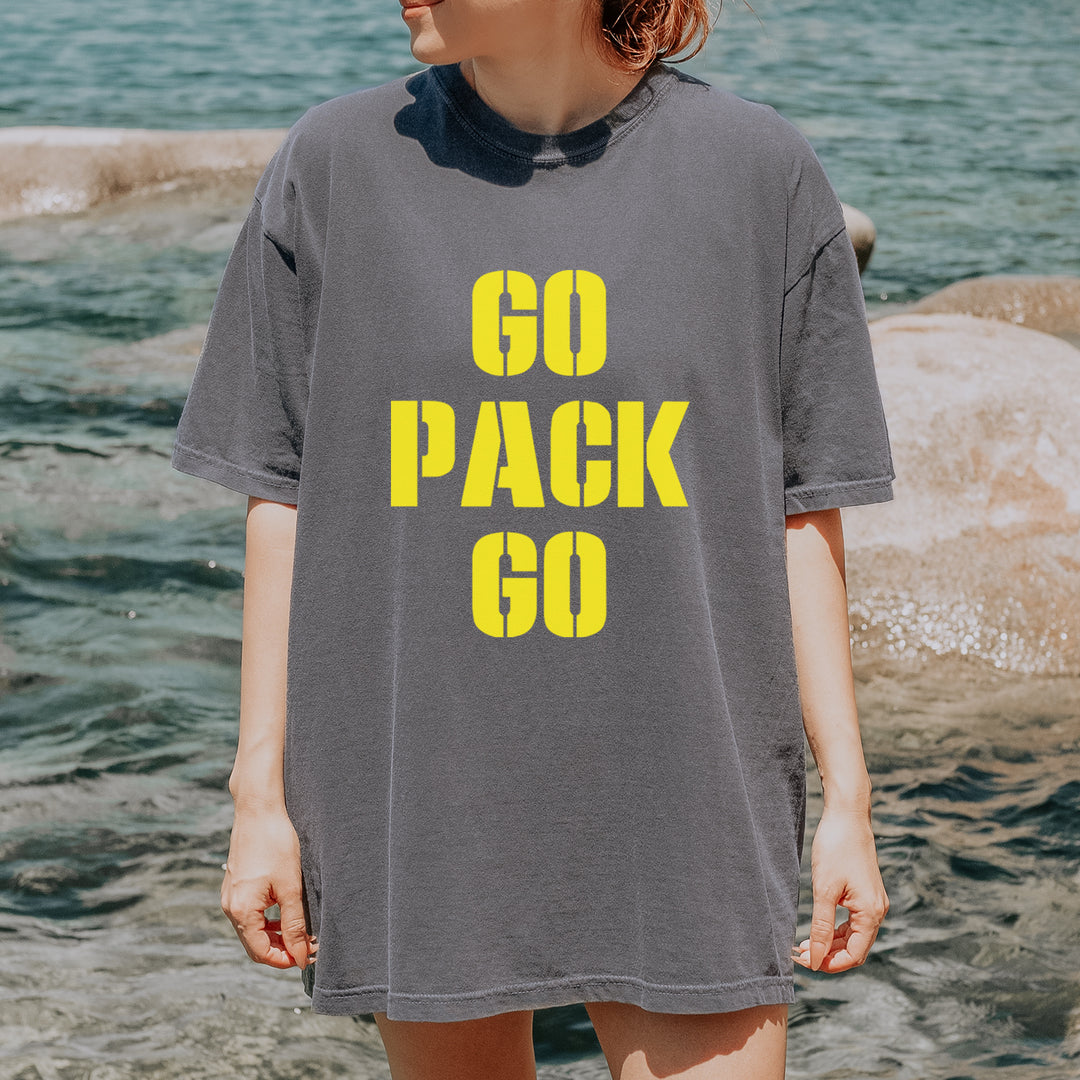 Go Pack Go Green Bay Vintage Soft Unisex T-shirt 