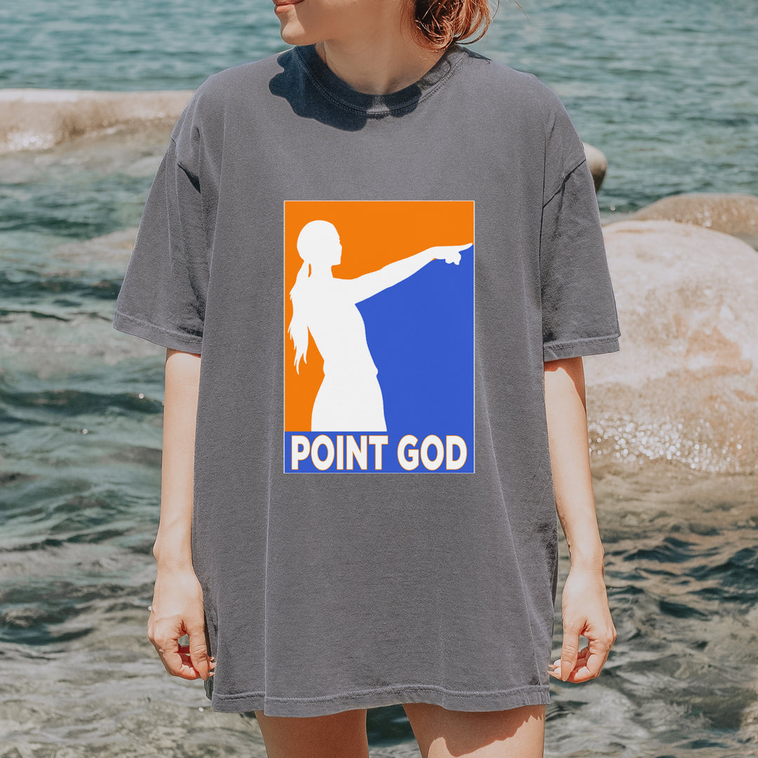Point God Cunningham Basketball Pointing Meme  Vintage Soft Unisex T-shirt 