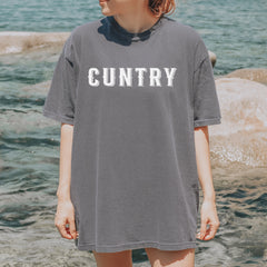 Cuntry Been Country Cowboy graphic on Garment-Dyed Heavyweight Unisex T-Shirt alternate view 25