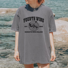 Fourth Wing Basgiath War College Vintage Soft Unisex T-shirt