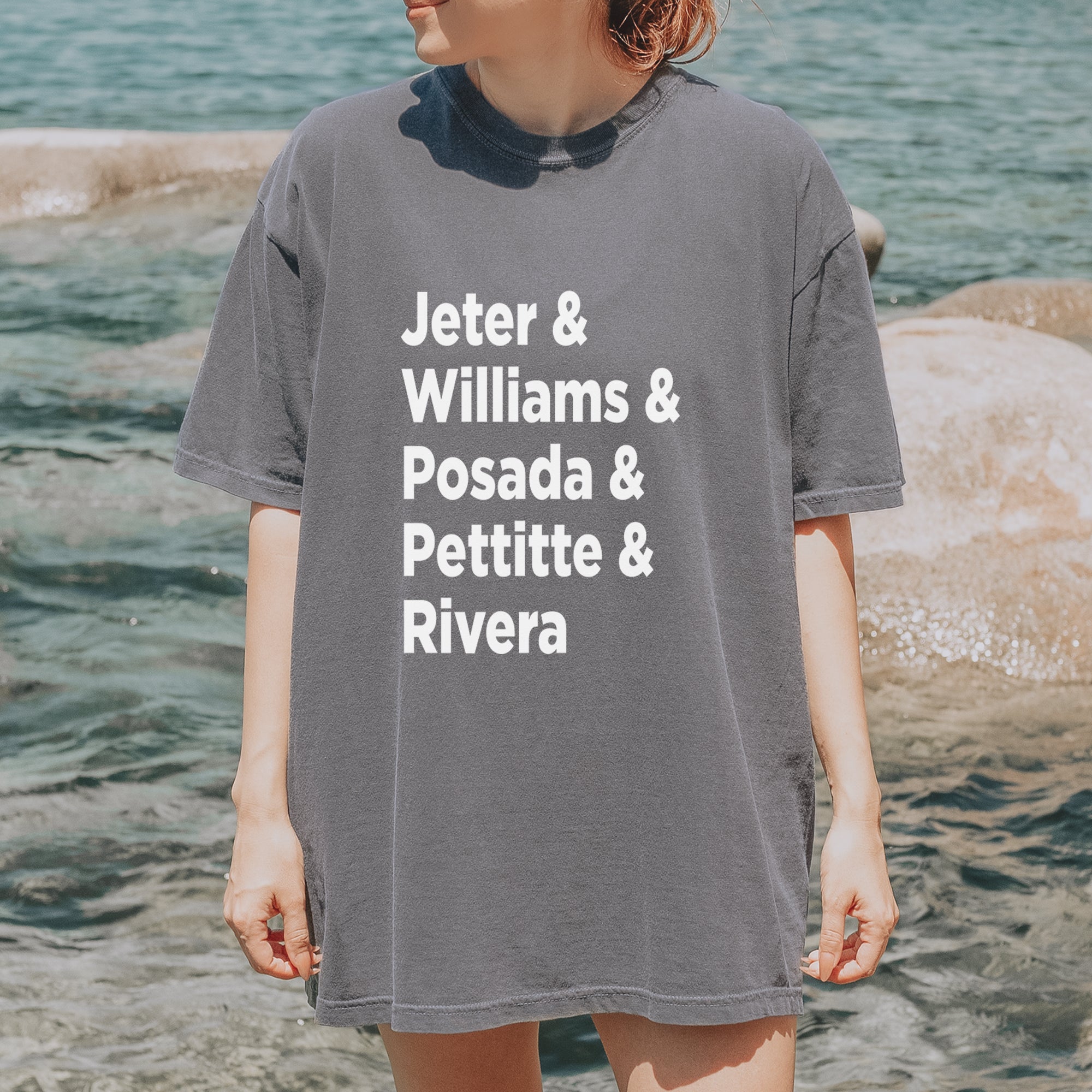 Jeter & Williams & Posada & Pettitte & Rivera Vintage Soft Unisex T-shirt 