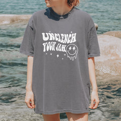 Unclench Your Jaw Festival Rave EDM Vintage Soft Unisex T-shirt