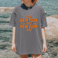 Go New York Go Basketball Vintage Soft Unisex T-shirt 