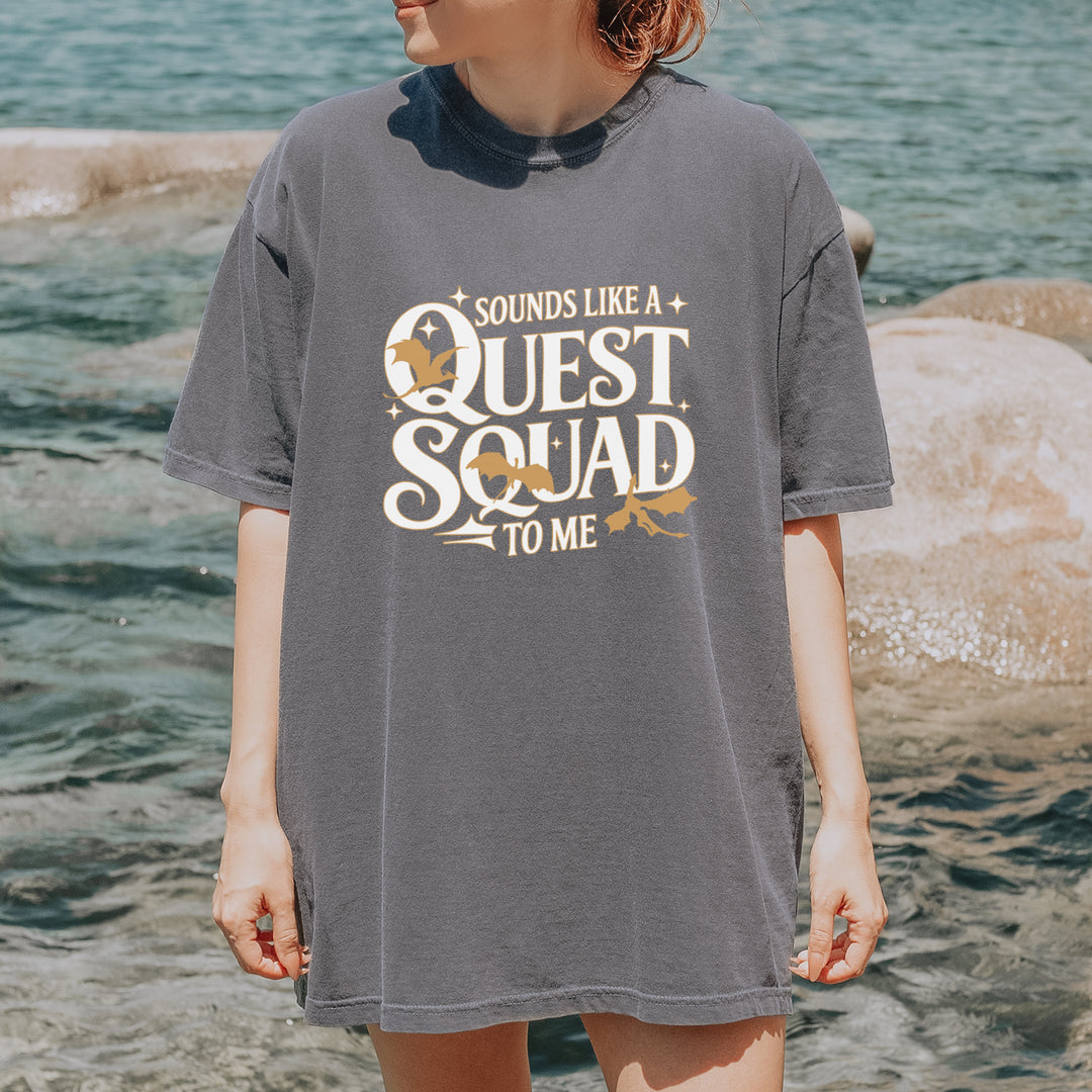 Sounds Like A Quest Squad To Me Empyrean Vintage Soft Unisex T-shirt 