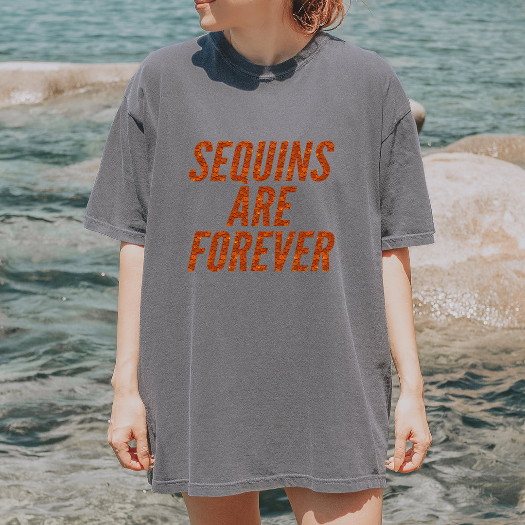 Sequins Are Forever Retro Glam Vintage Soft Unisex T-shirt 