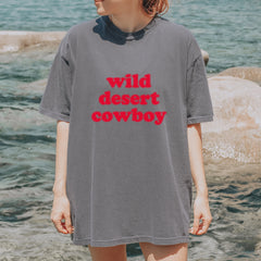Wild Desert Cowboy Country Vintage Soft Unisex T-shirt 