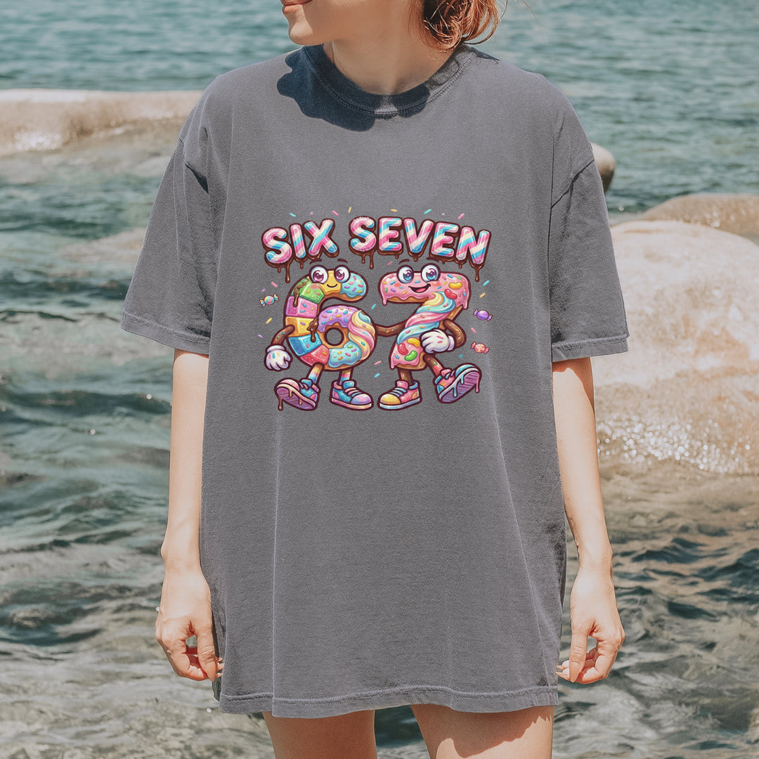 67 Candy Swirl Meme Vintage Soft Unisex T-shirt 