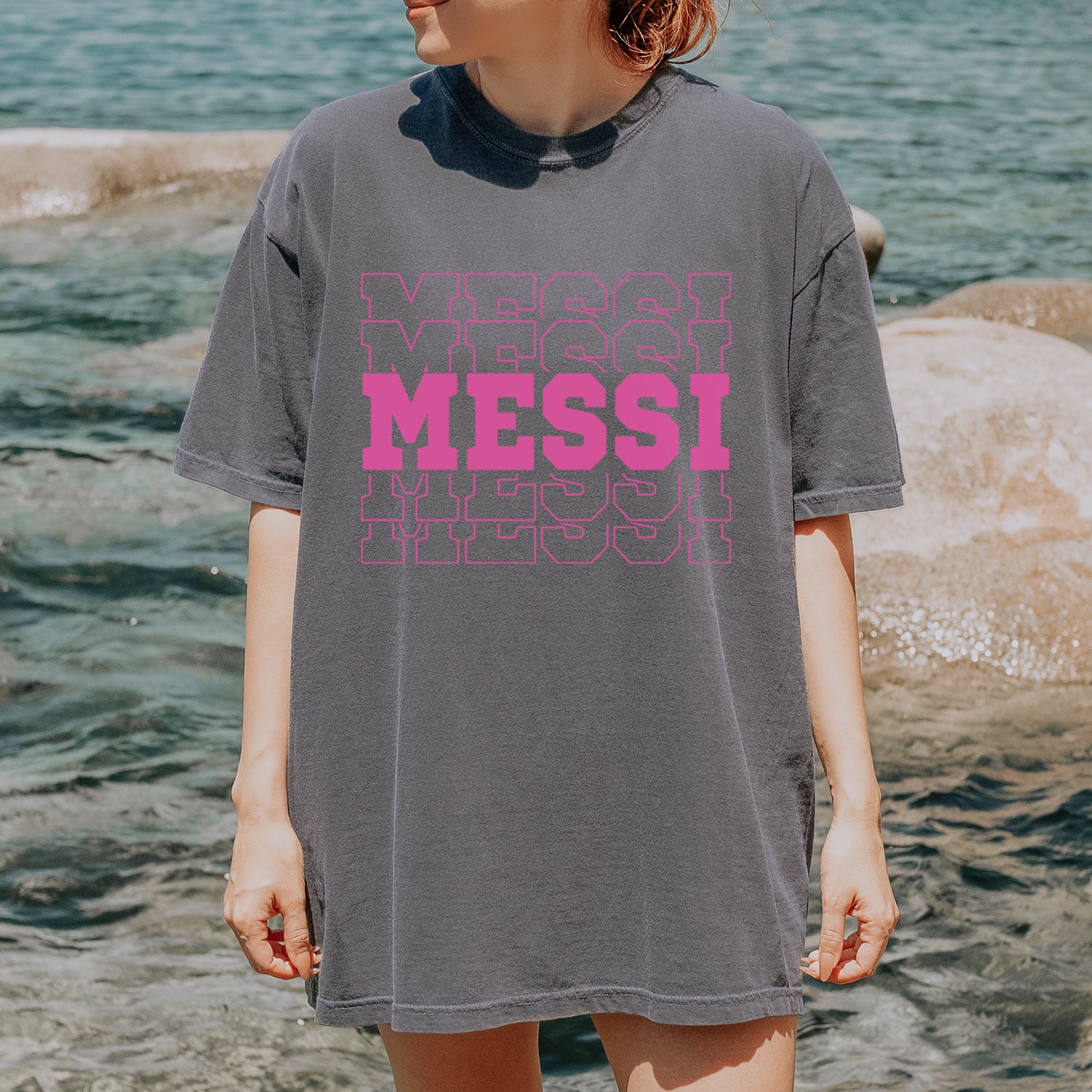 Messi Miami Futbol Vintage Soft Unisex T-shirt 