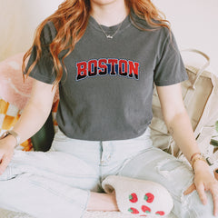 Boston City Pride Skyline Vintage Soft Unisex T-shirt 