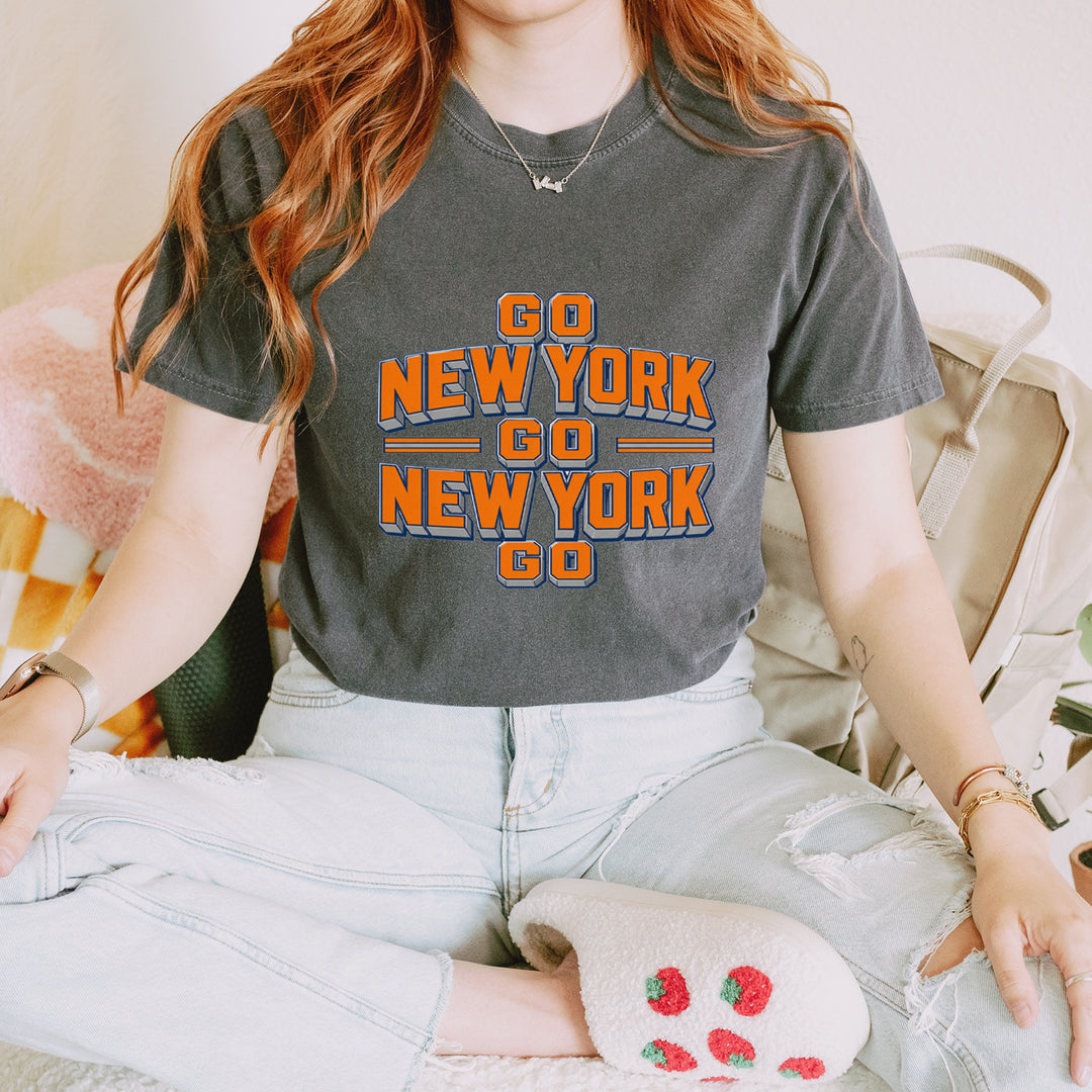 Go New York Go Basketball Vintage Soft Unisex T-shirt 