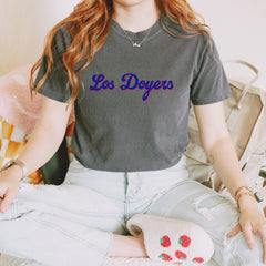 Los Doyers LA Baseball Vintage Soft Unisex T-shirt 