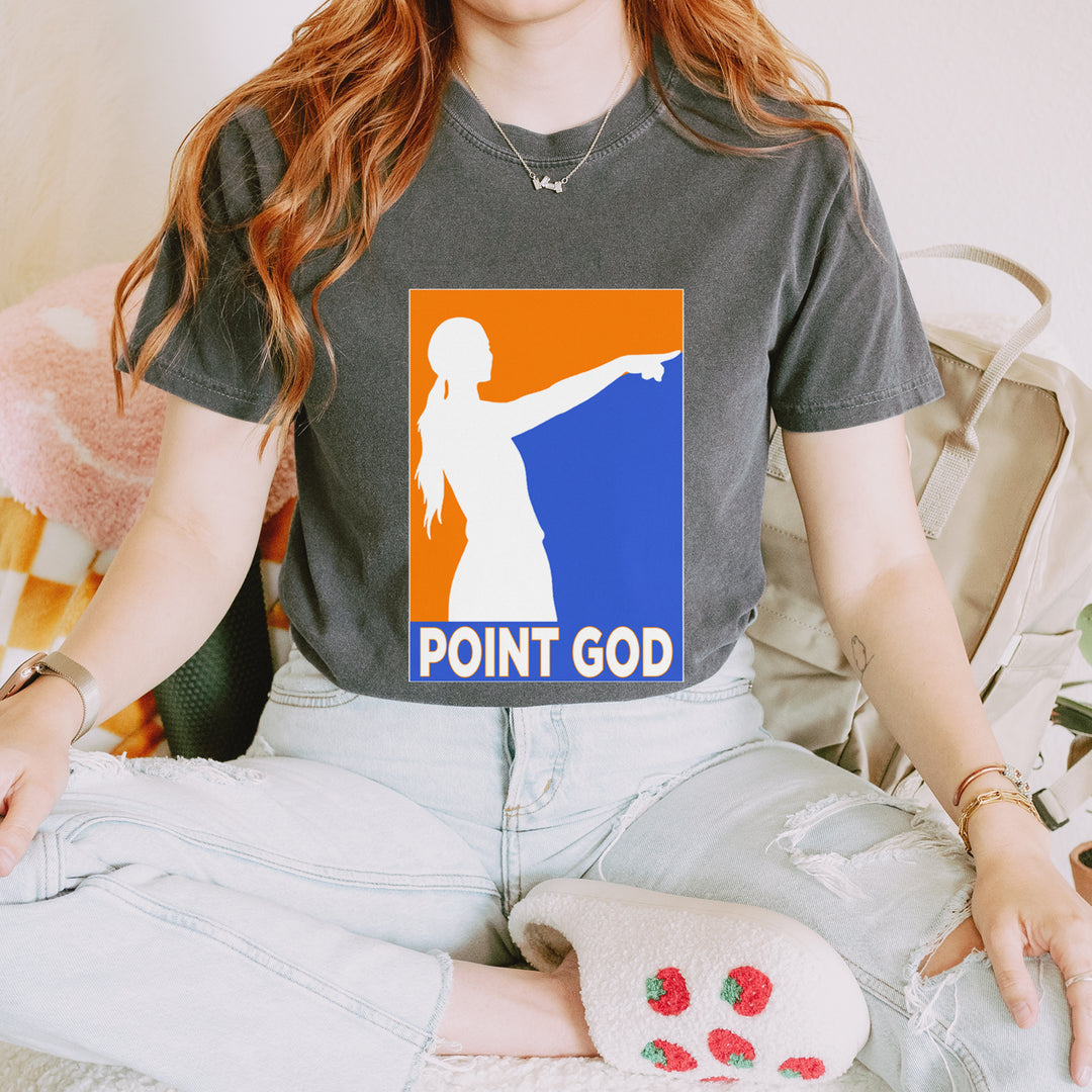 Point God Cunningham Basketball Pointing Meme  Vintage Soft Unisex T-shirt 