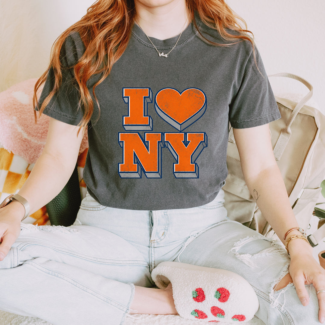 New York City Pride Heart Vintage Soft Unisex T-shirt 