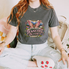 Forever Our Tennessee Butterfly Dolly Vintage Soft Unisex T-shirt 