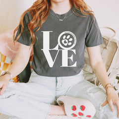 TLC LOVE Dog Rescue Vintage Soft Unisex T-shirt 
