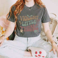 Violent Little Thing Dragon Vintage Soft Unisex T-shirt 