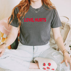 Love Hurts Vintage Soft Unisex T-shirt 