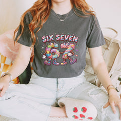 67 Candy Swirl Meme Vintage Soft Unisex T-shirt 
