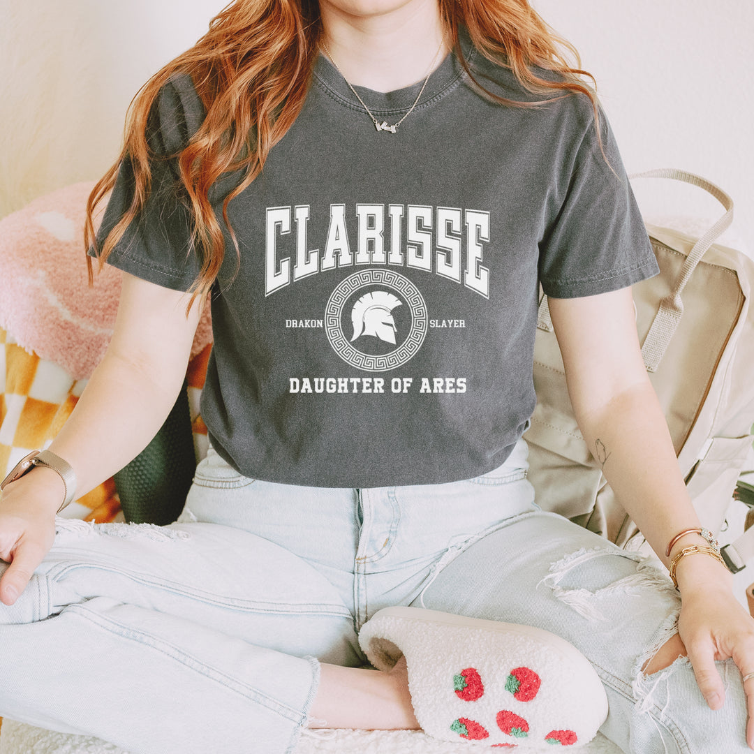 Clarisse Daughter of Ares Battle Ready Vintage Soft Unisex T-shirt 