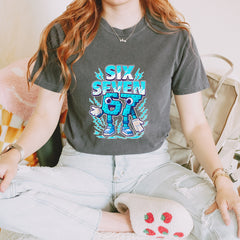 67 Brainrot Meme Slang Vintage Soft Unisex T-shirt 