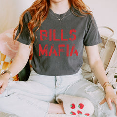 Distressed Bills Mafia Football Vintage Soft Unisex T-shirt 