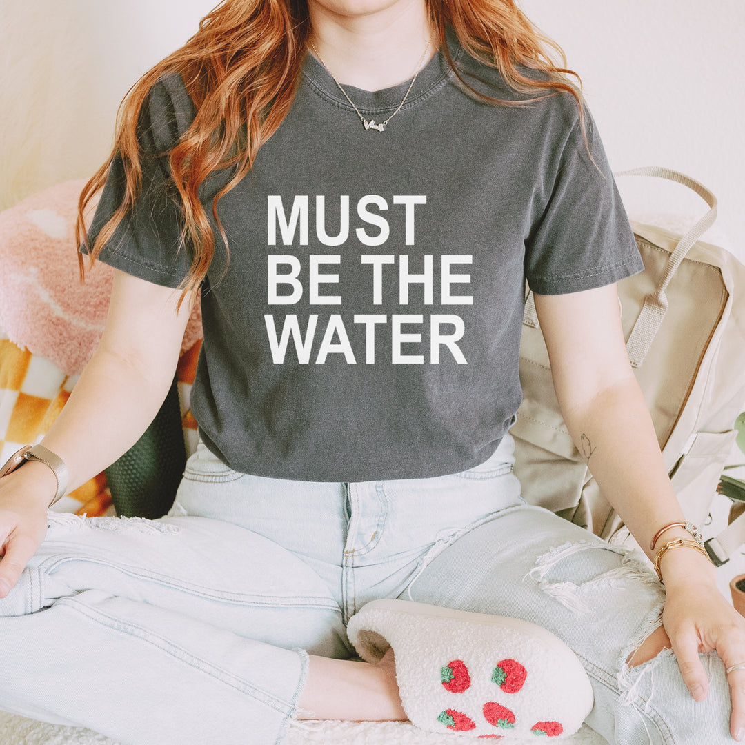 Must Be The Water Funny Racing Meme Vintage Soft Unisex T-shirt 