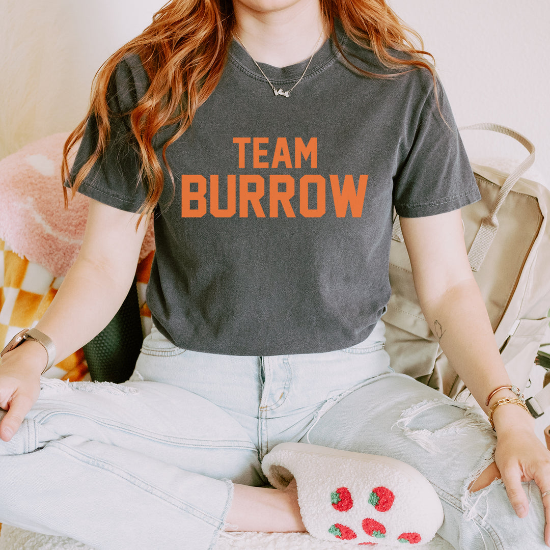 Team Burrow Cincinnati Vintage Soft Unisex T-shirt 