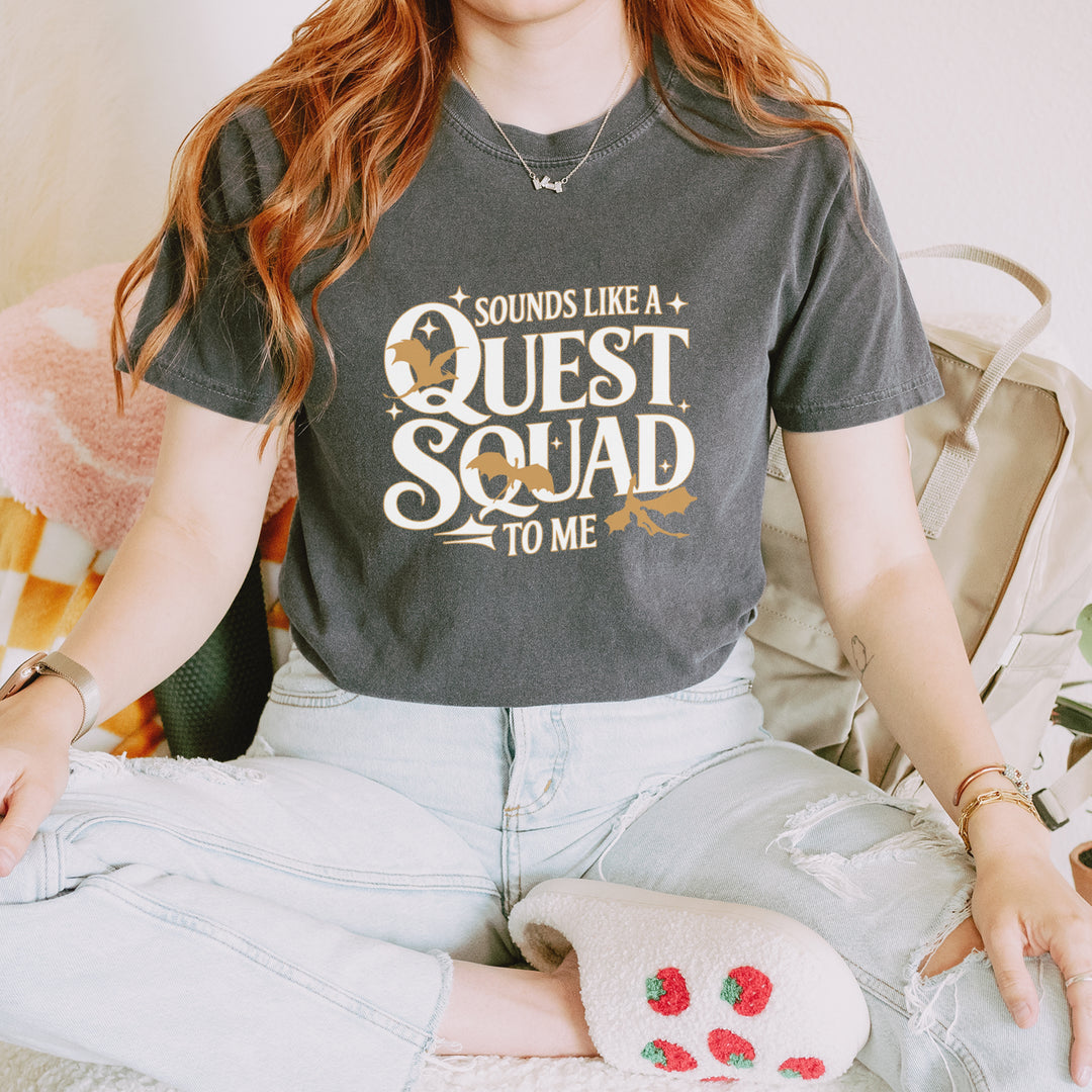 Sounds Like A Quest Squad To Me Empyrean Vintage Soft Unisex T-shirt 