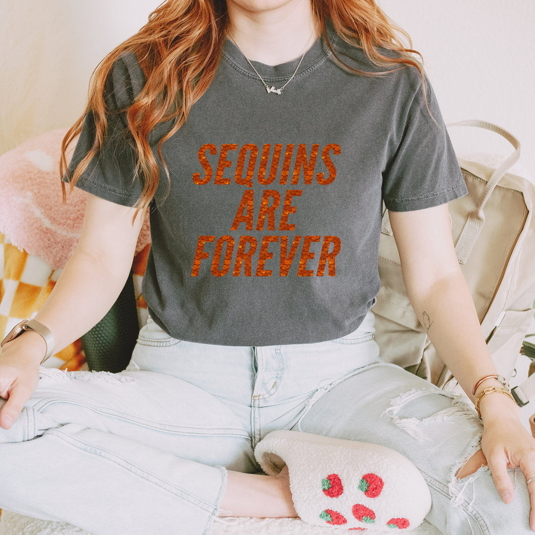 Sequins Are Forever Retro Glam Vintage Soft Unisex T-shirt 