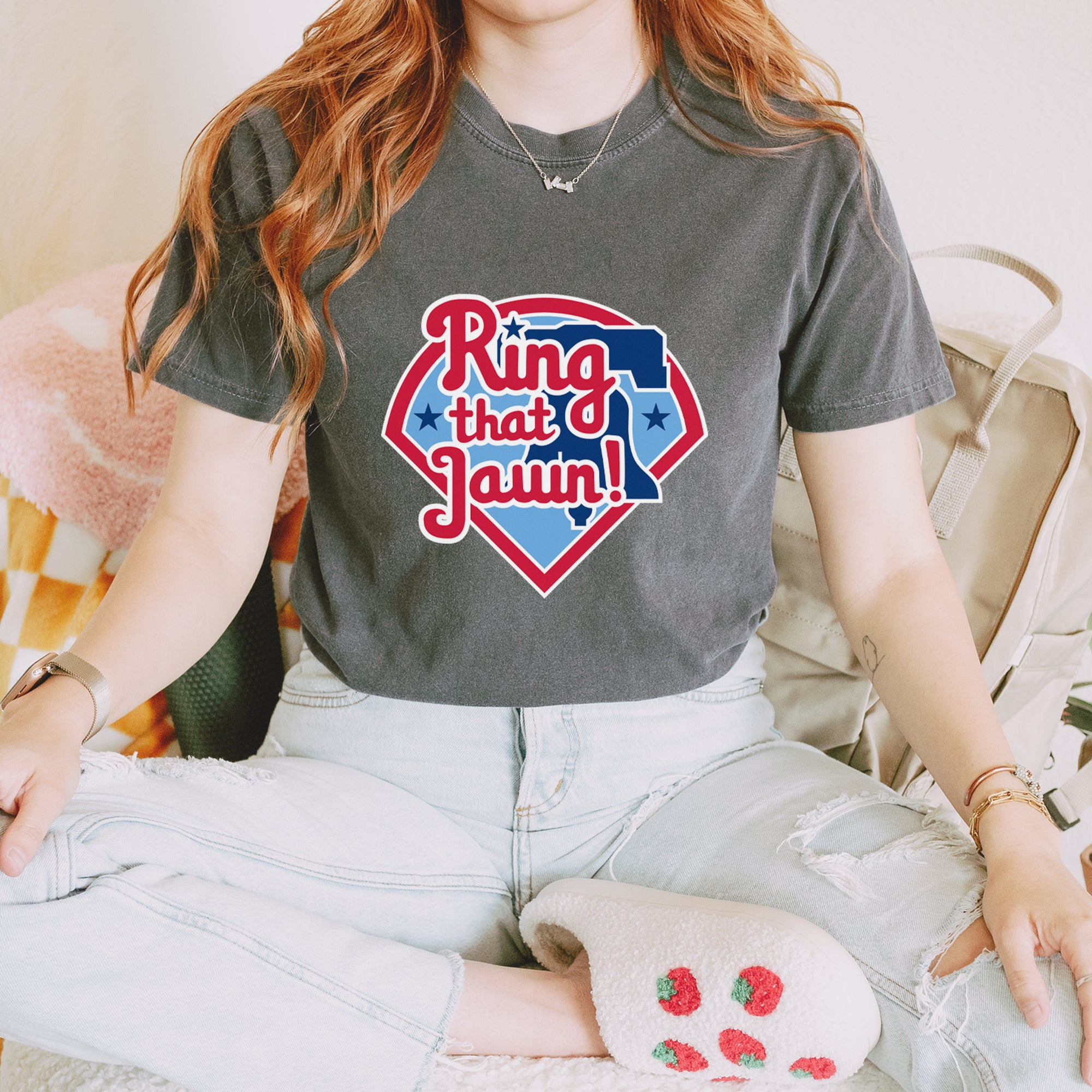 Ring That Jawn Philly Baseball Vintage Soft Unisex T-shirt 