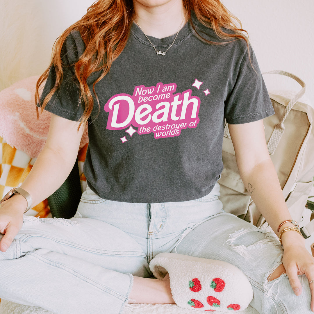 Now I am Become Death Barbenheimer Vintage Soft Unisex T-shirt 