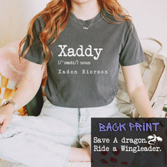 Xaddy Save A Dragon Ride A Wingleader Vintage Soft Unisex T-shirt 