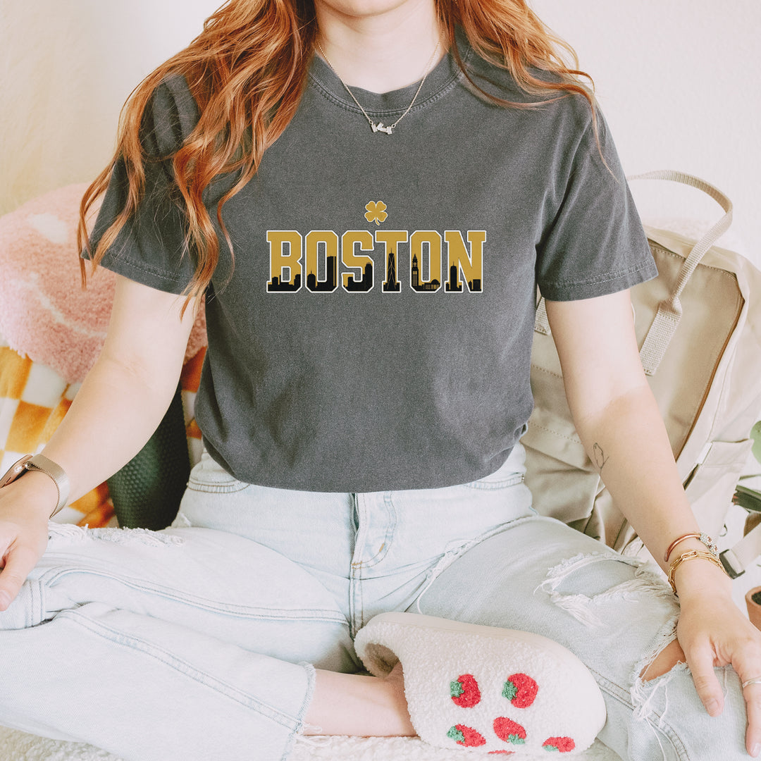 Boston City Pride Irish Vintage Soft Unisex T-shirt 