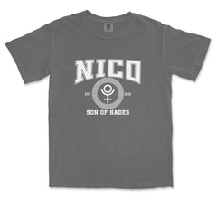 Nico Son of Hades Underworld Crest Vintage Soft Unisex T-shirt 