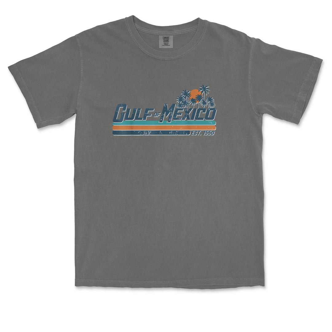 Gulf Of Mexico Established Year 1550 Vintage Soft Unisex T-shirt 