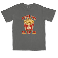 French Fries Are Finger Food IYKYK Vintage Soft Unisex T-shirt 