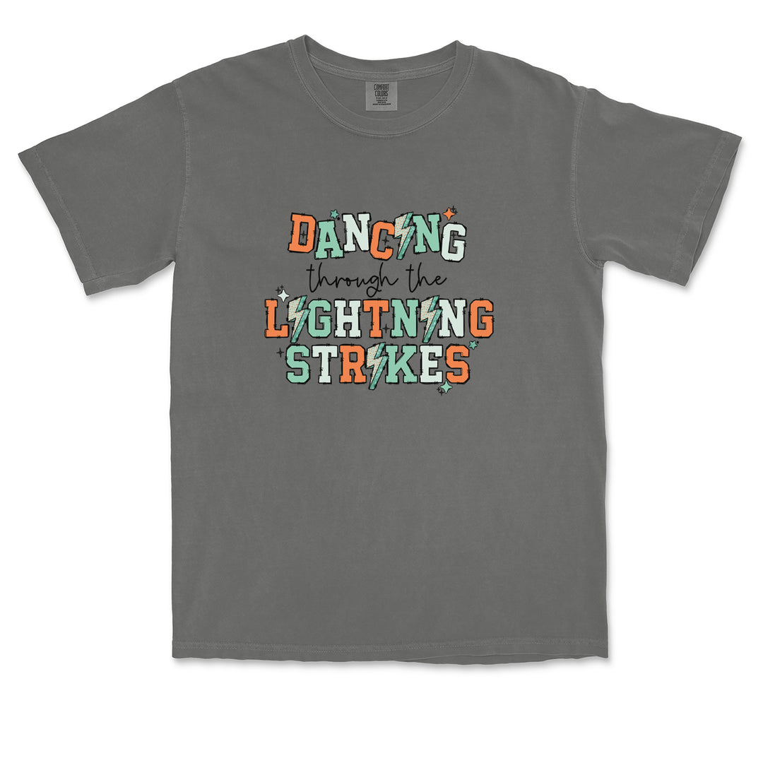 Dancing Through The Lightning Strikes Vintage Soft Unisex T-shirt 