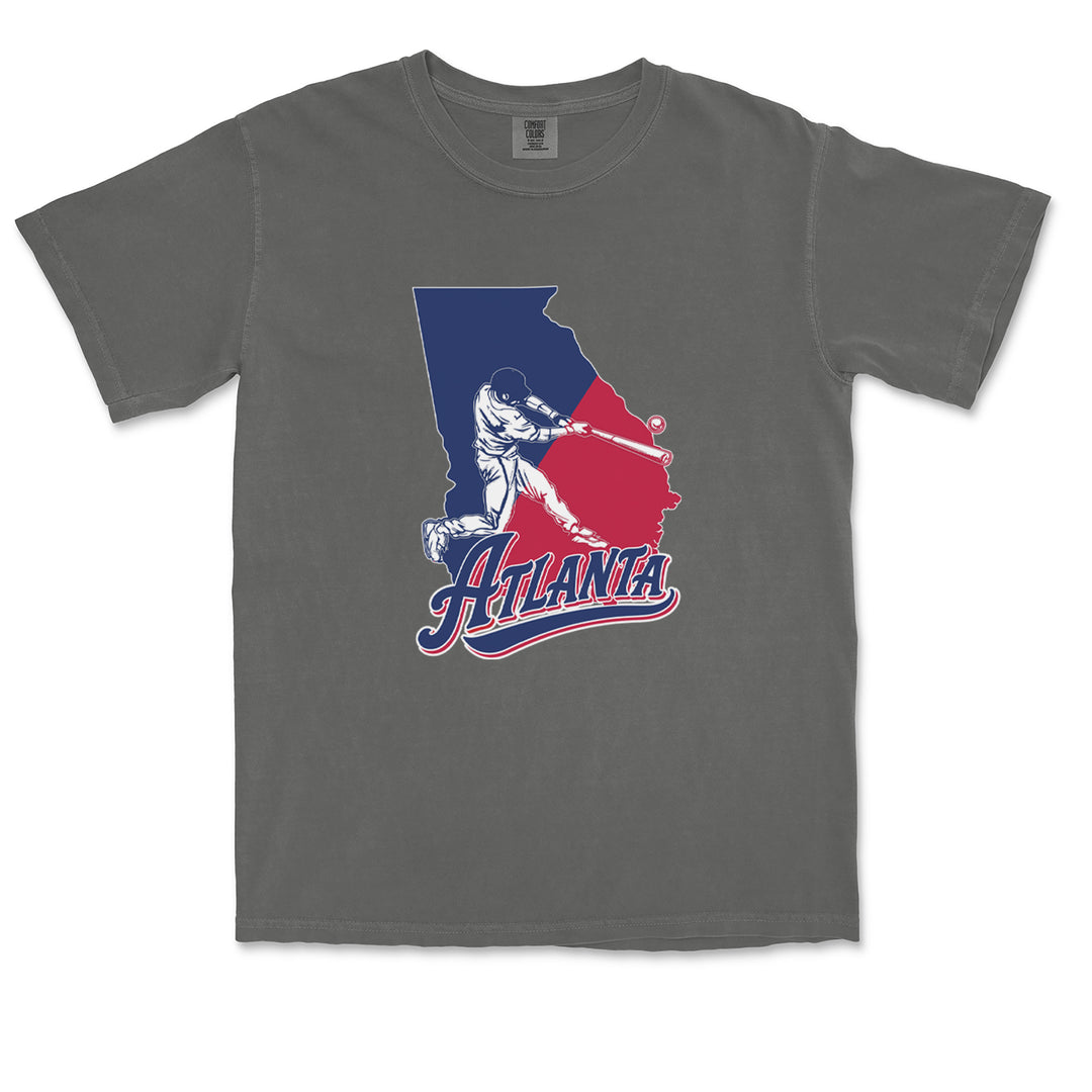 Atlanta Georgia Batter Up Vintage Soft Unisex T-shirt 