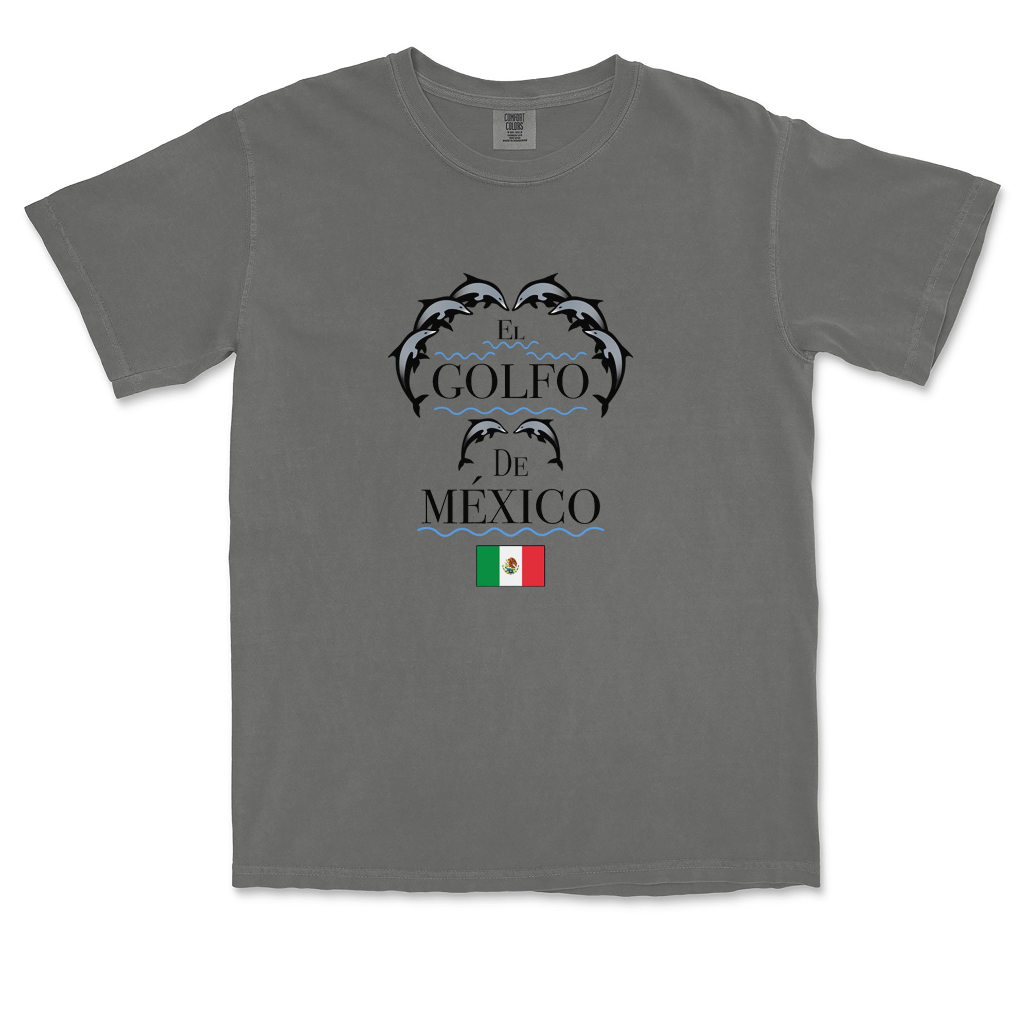 El Golfo De Mexico Dancing Dolphins Vintage Soft Unisex T-shirt 