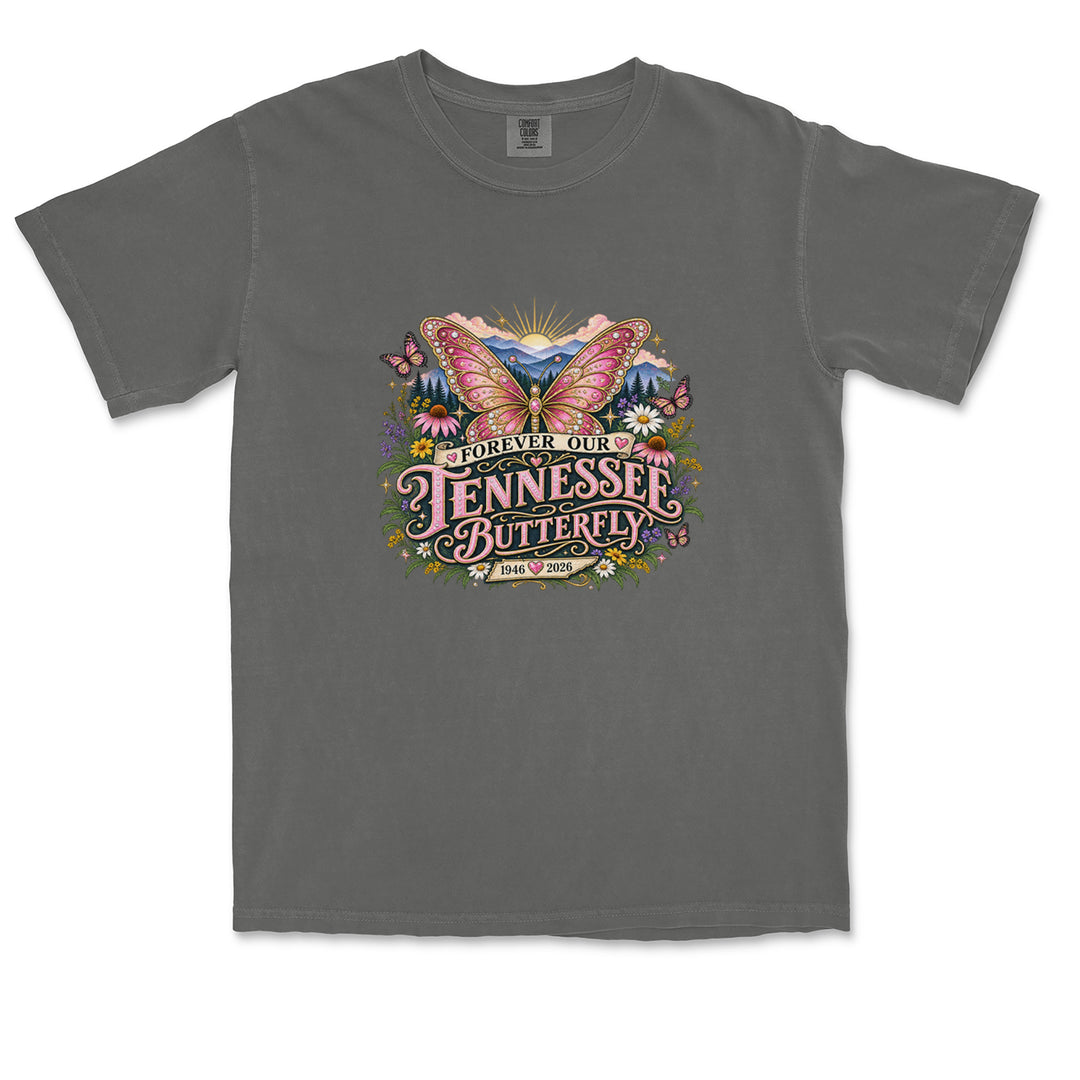 Forever Our Tennessee Butterfly Dolly Vintage Soft Unisex T-shirt 