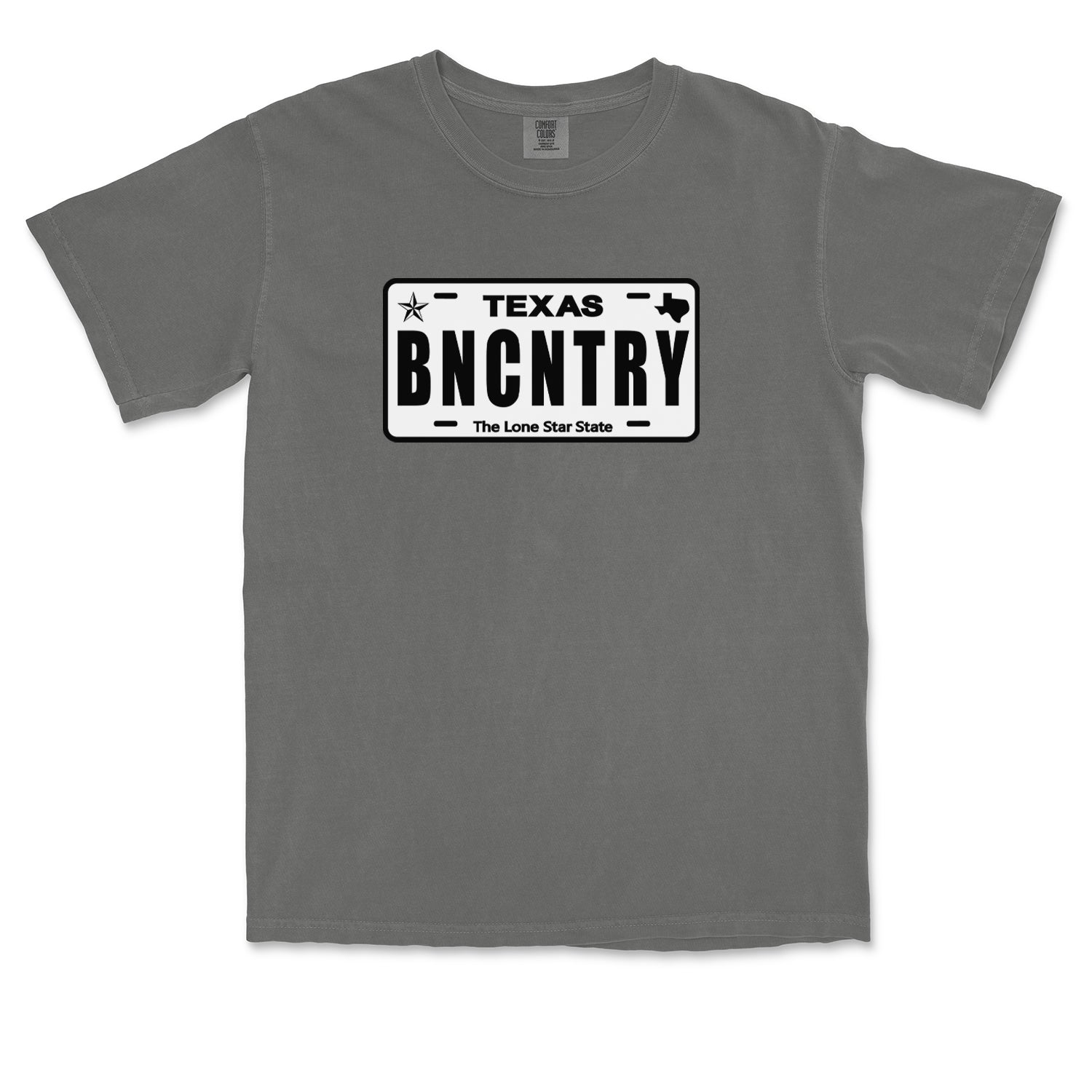 Texas License Plate BNCNTRY Vintage Soft Unisex T-shirt 