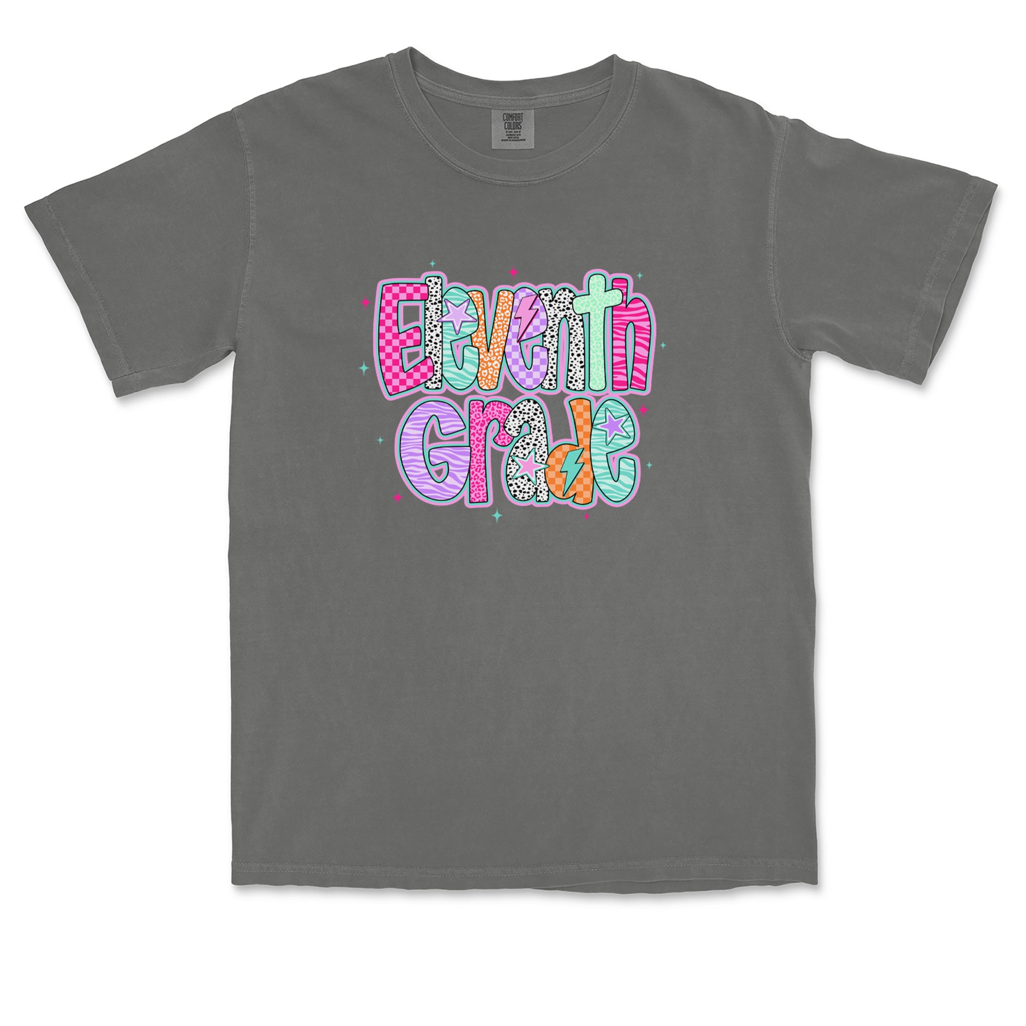 Eleventh Grade Extra Colorful Back to School Vintage Soft Unisex T-shirt 