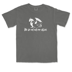 We Do Not Eat Our Allies Fourth Wing Basgiath Vintage Soft Unisex T-shirt 
