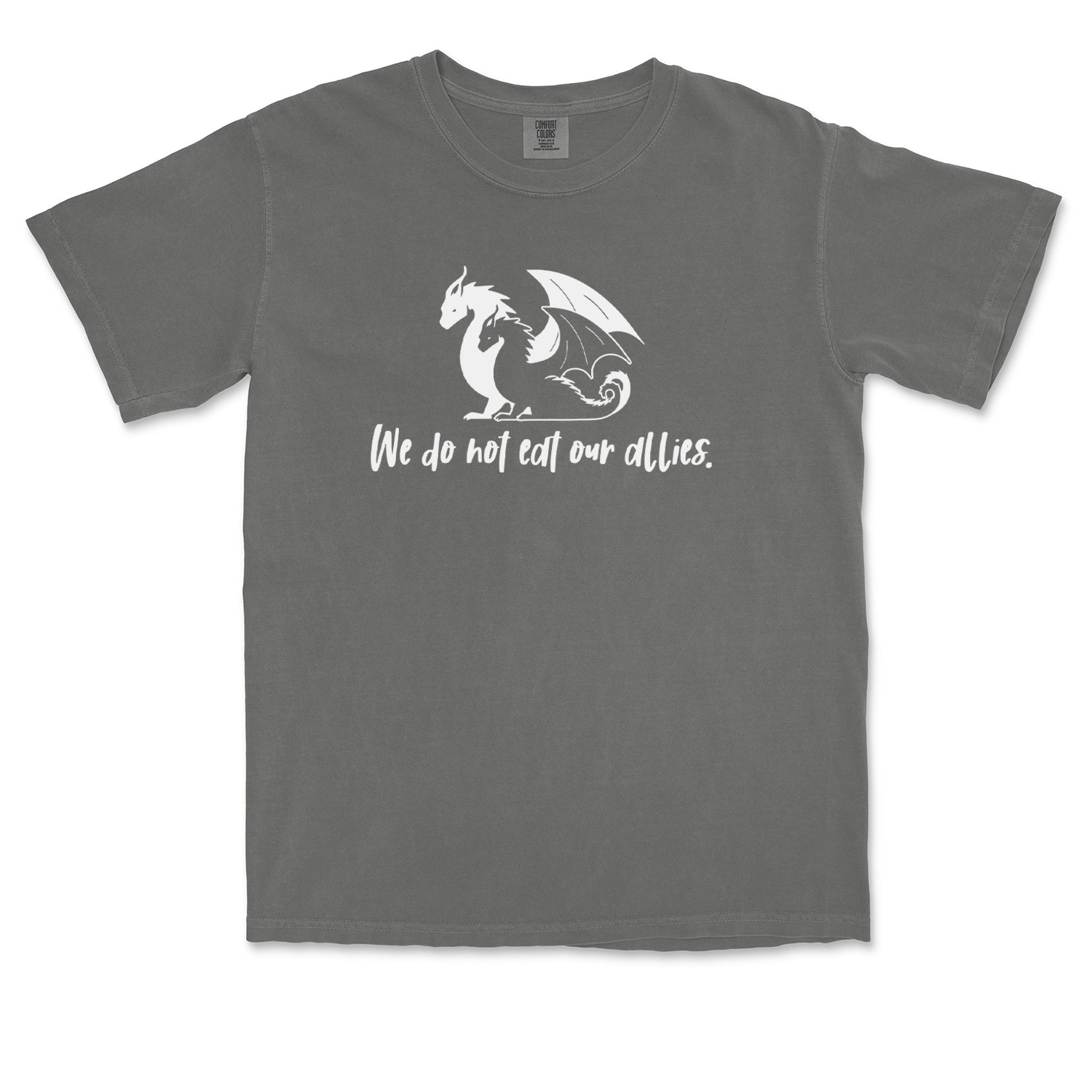 We Do Not Eat Our Allies Fourth Wing Basgiath Vintage Soft Unisex T-shirt 