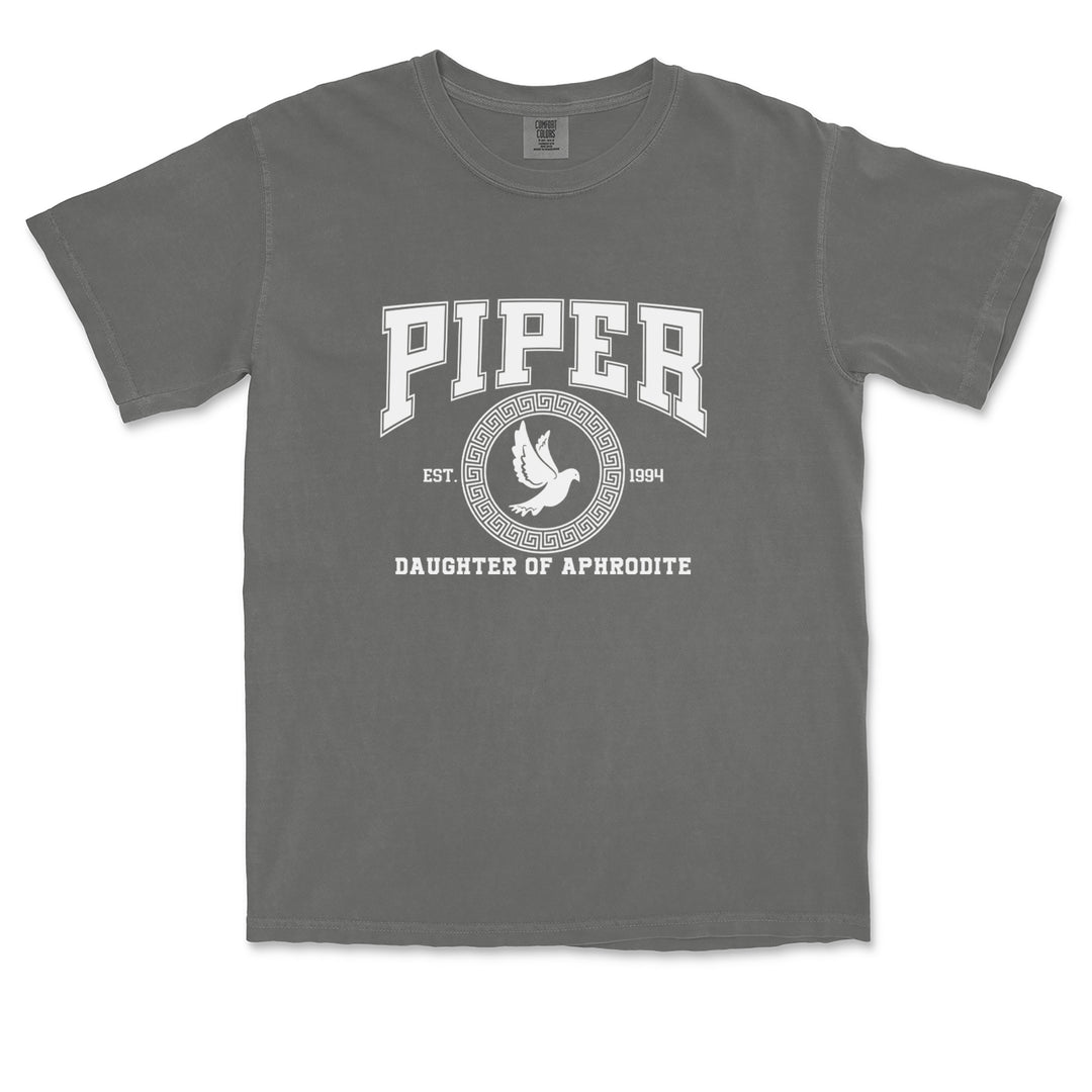 Piper Daughter of Aphrodite Rebel Heart Vintage Soft Unisex T-shirt 