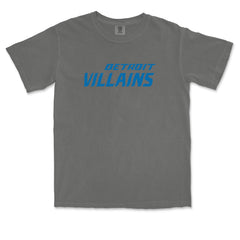 Detroit Villains Grit Football Vintage Soft Unisex T-shirt 