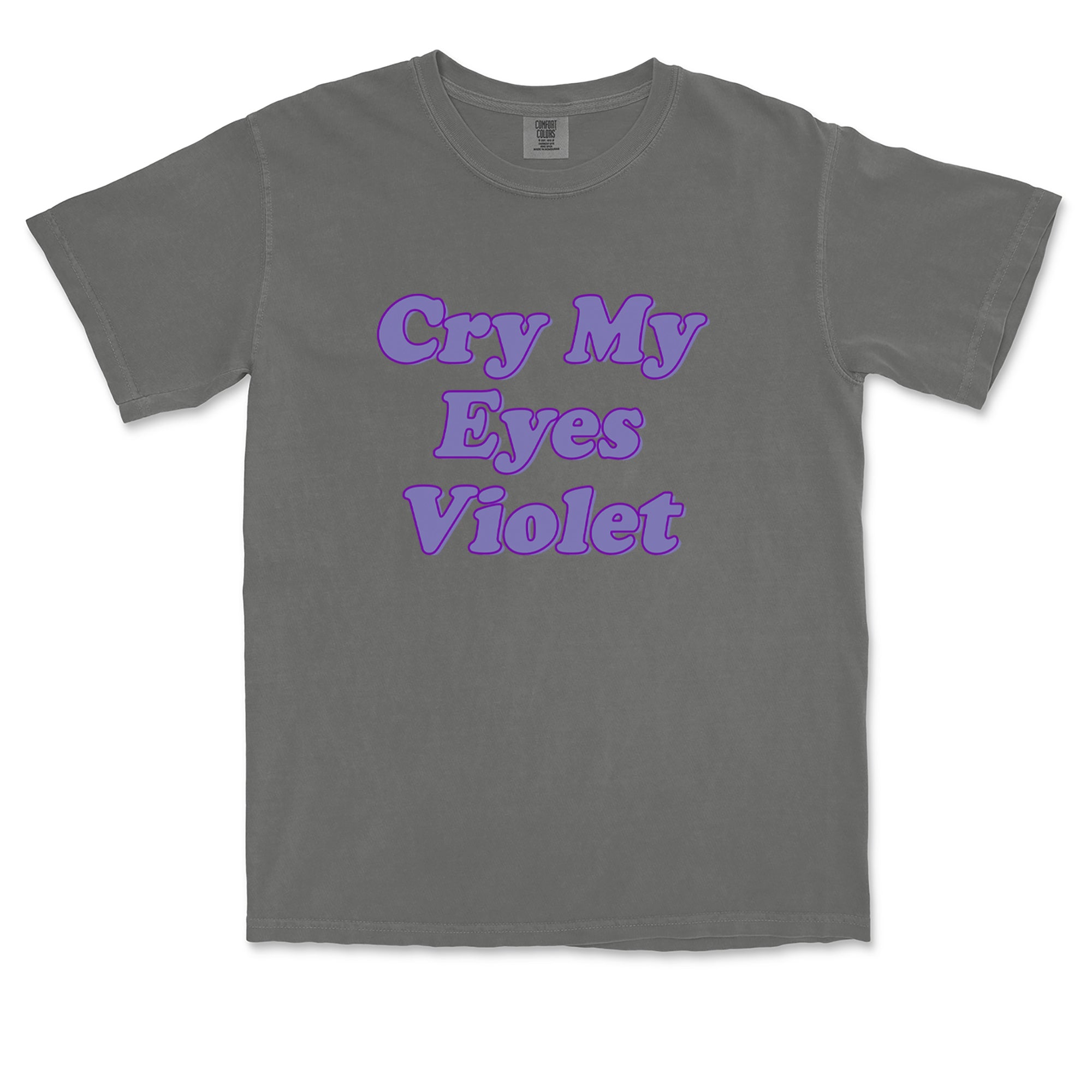Cry My Eyes Violet Drama Queen Vintage Soft Unisex T-shirt 