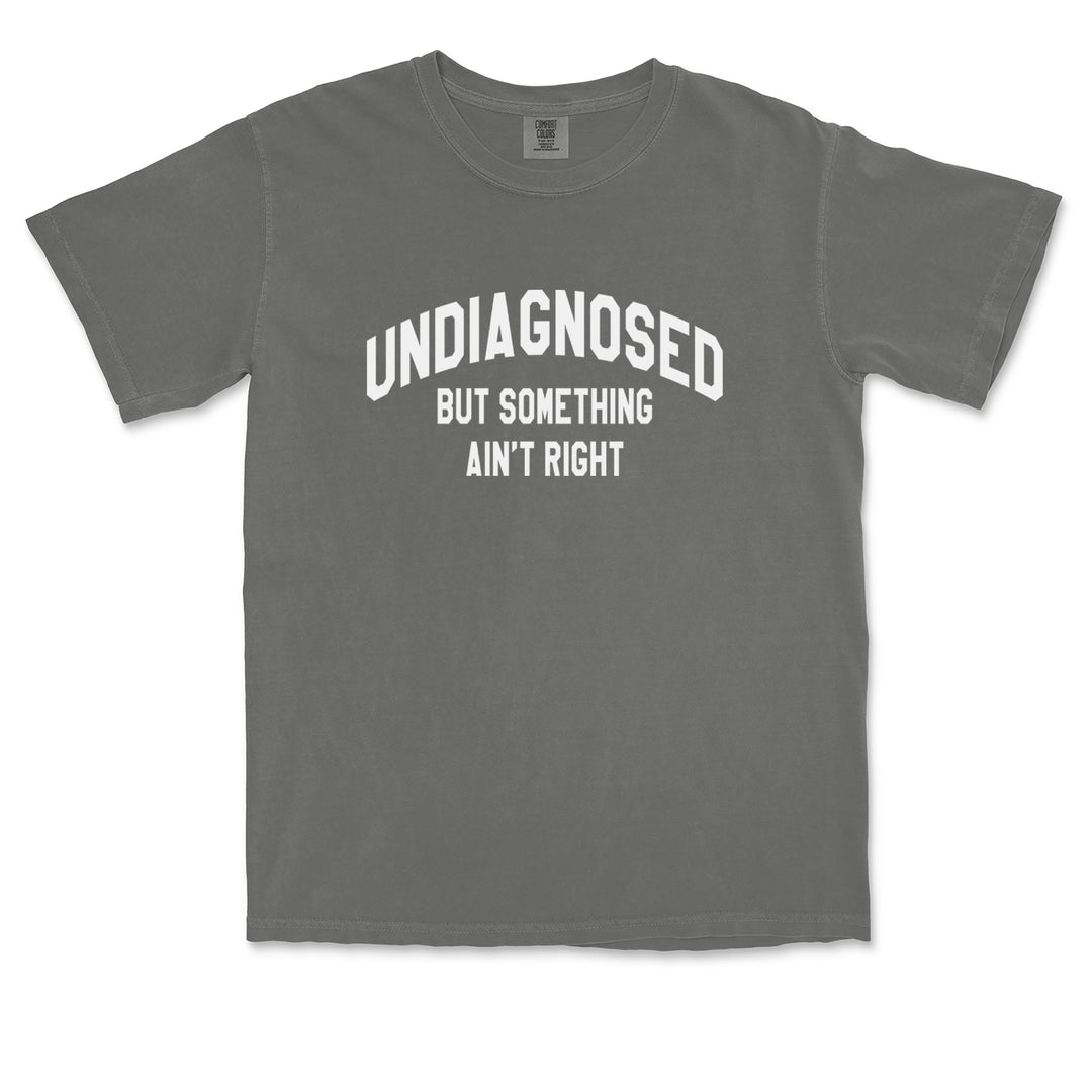 Undiagnosed But Something Ain't Right Vintage Soft Unisex T-shirt 