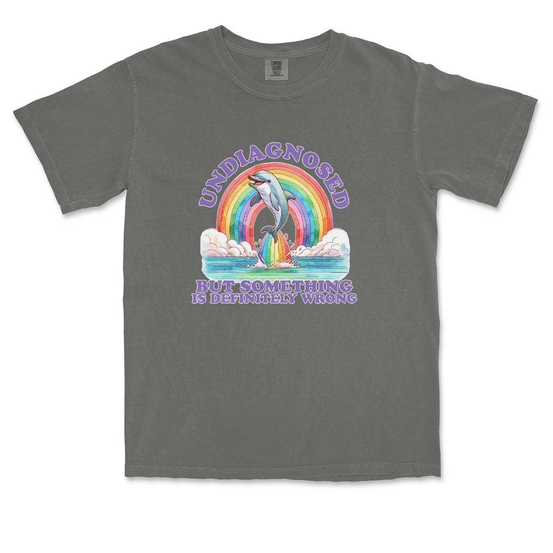 Undiagnosed But Something Is Definitely Wrong Vintage Soft Unisex T-shirt 