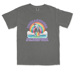 Undiagnosed But Something Is Definitely Wrong Vintage Soft Unisex T-shirt 